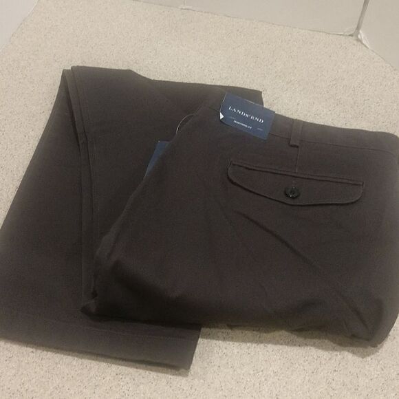 Land's End Chino Size 38 x32 Charcoal Grey - Picture 6 of 6